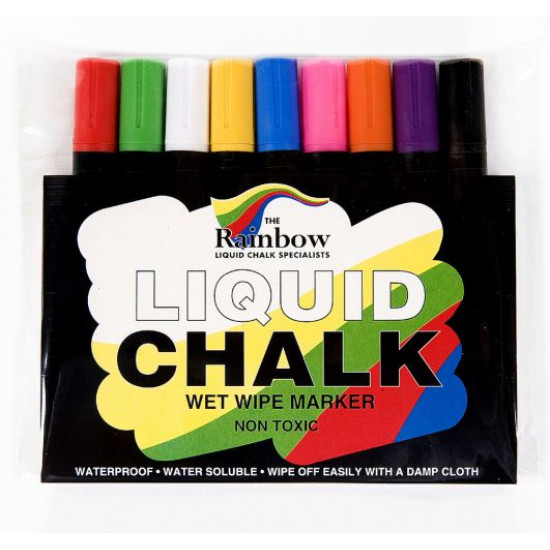 Liquid Chalk Pens Medium 5mm Nib